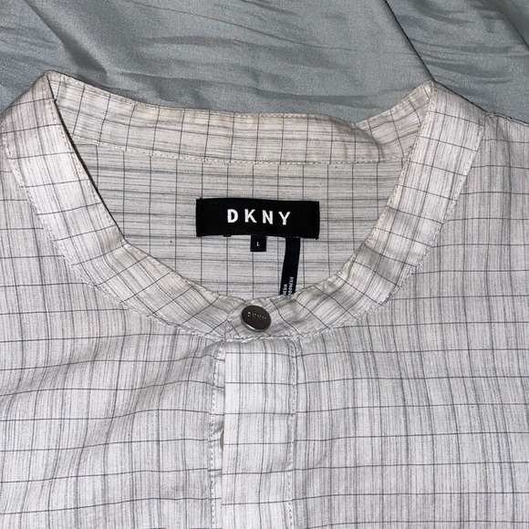 DKNY Half Button-Down Shirt - Picture 2 of 3